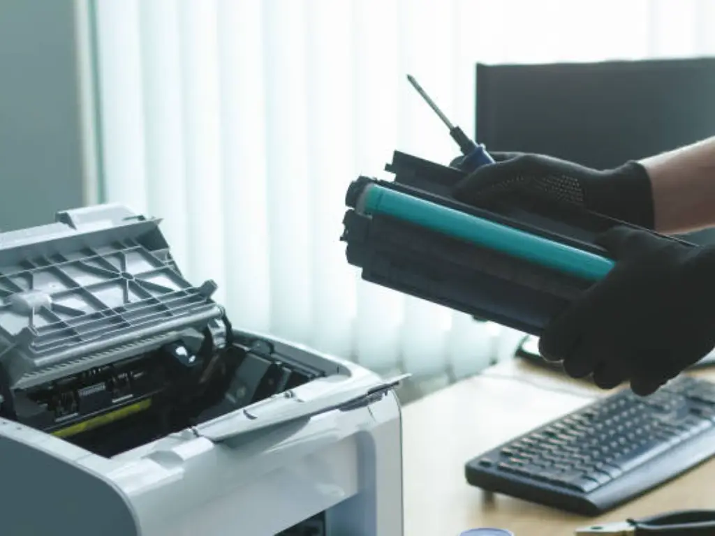 brother printer showing replace toner